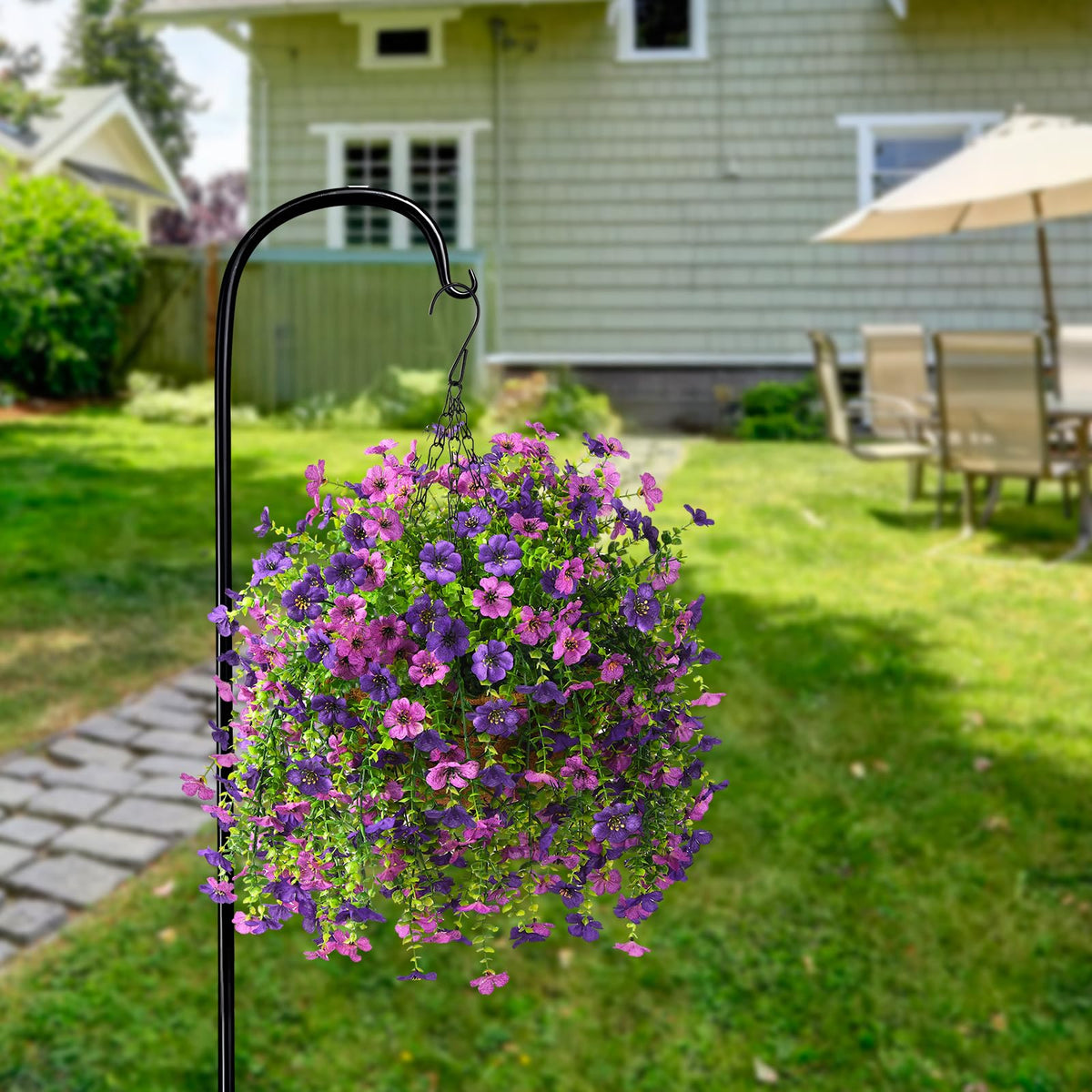 ZFProcess two-pack daisies decorate patios, windows, and entryways with vibrant flair