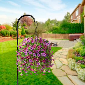 ZFProcess low-maintenance artificial flowers stay fresh-looking without watering or pruning.