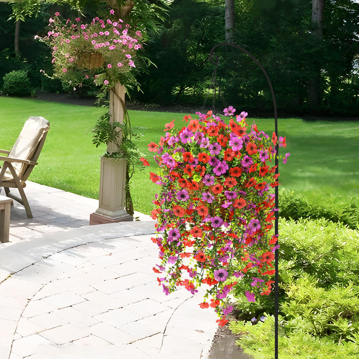 ZFProcess indoor outdoor daisy decoration for porch and balcony setups.