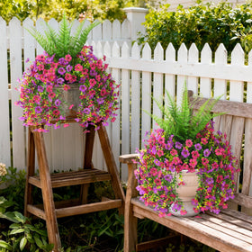 ZFProcess maintenance-free outdoor plants for simple, long-lasting decor