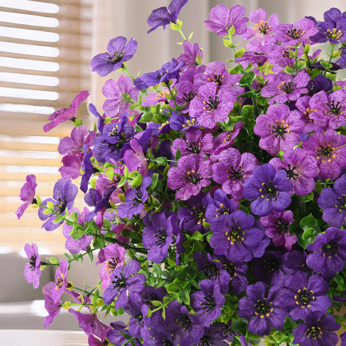 ZFProcess no-maintenance flowers provide instant greenery for balconies and window boxes
