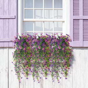 UV-resistant artificial blooms by ZFProcess enhance porches without fading