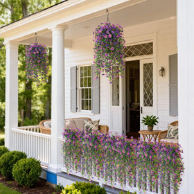 Flexible stems and dense leaves provide three-dimensional outdoor realism