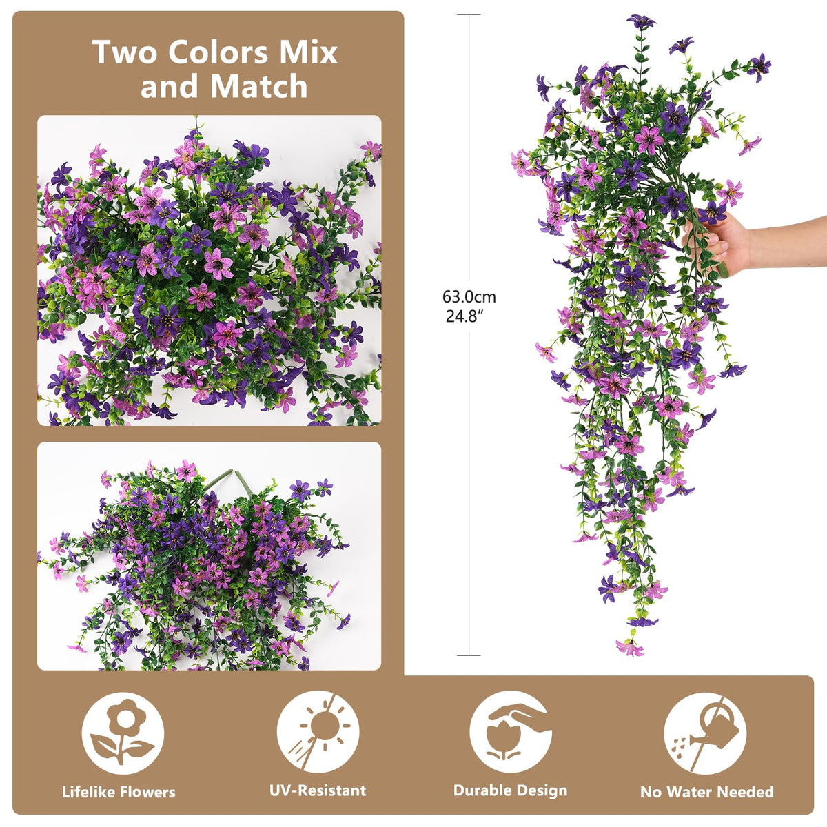 Low-maintenance décor from ZFProcess saves watering and upkeep