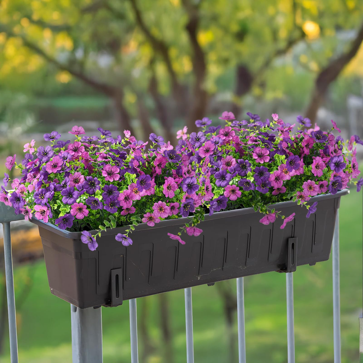 ZFProcess patio and yard bouquets create vivid scenes with minimal upkeep