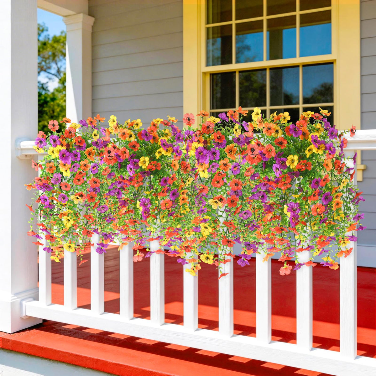 ZFProcess silk daisy leaf texture enhances indoor spaces with realism.