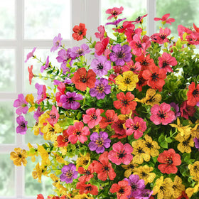 ZFProcess vibrant outdoor flowers enhancing patio decor and curb appeal.