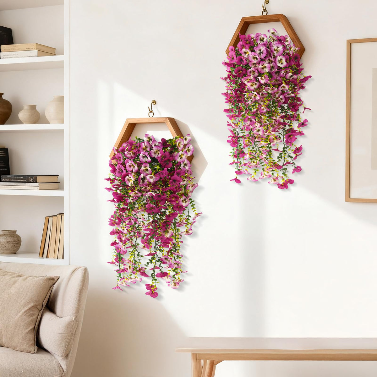 ZFProcess weatherproof artificial plants endure sun and rain for lasting beauty