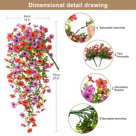 ZFProcess yard and patio daisy arrangement boosts curb appeal.