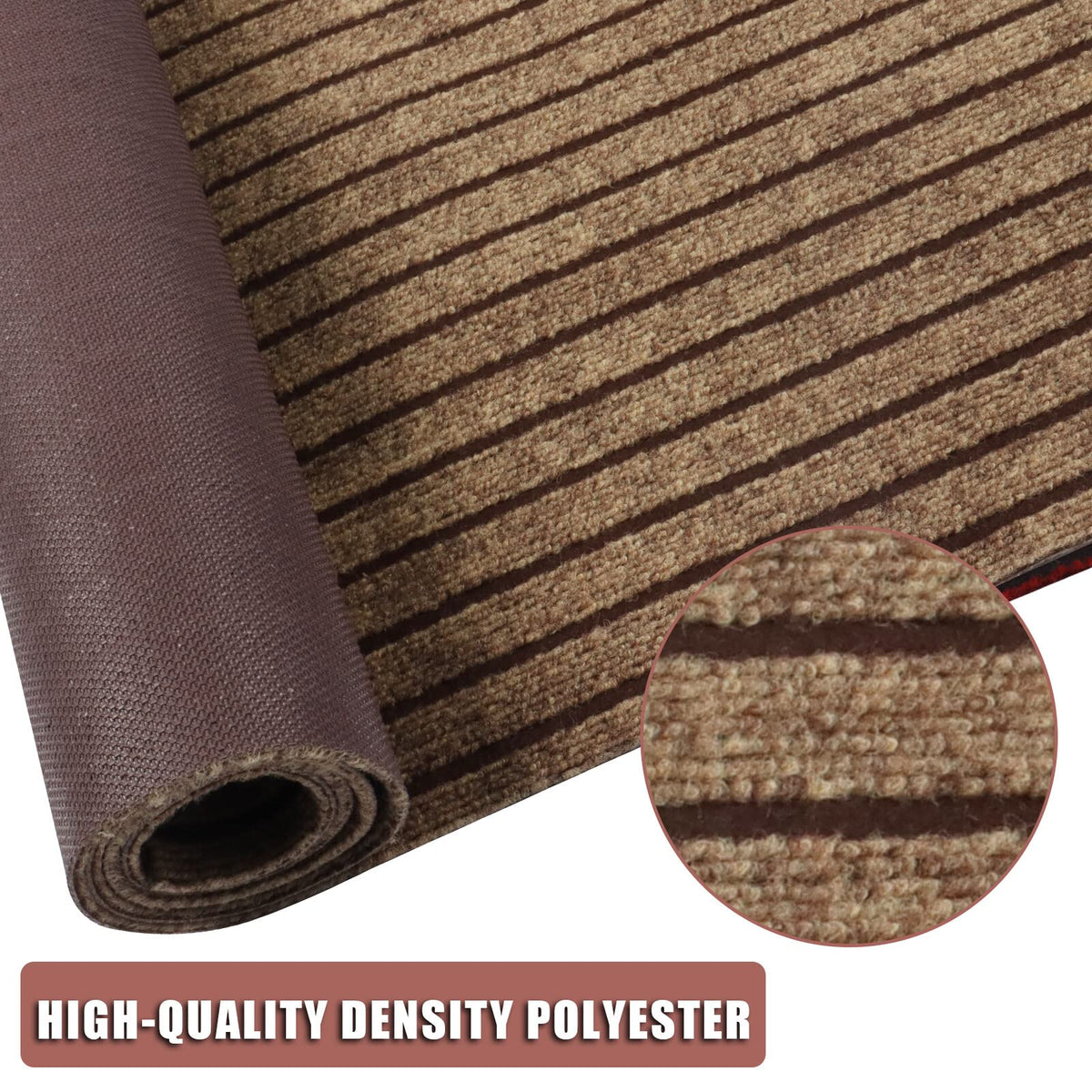 Kitchen space with ZGR runner rug illustrating practical, easy-to-clean surface.