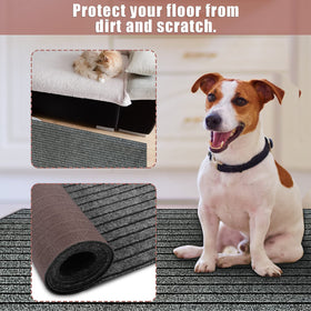 ZGR Runner Rug for patios and decks defines outdoor spaces.