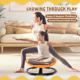 Zhenx spin-to-focus chair for ADHD autism provides gentle vestibular input