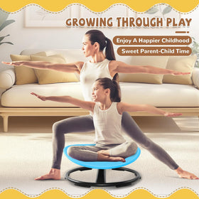 Zhenx Spinning Chair compact design fits smaller spaces.