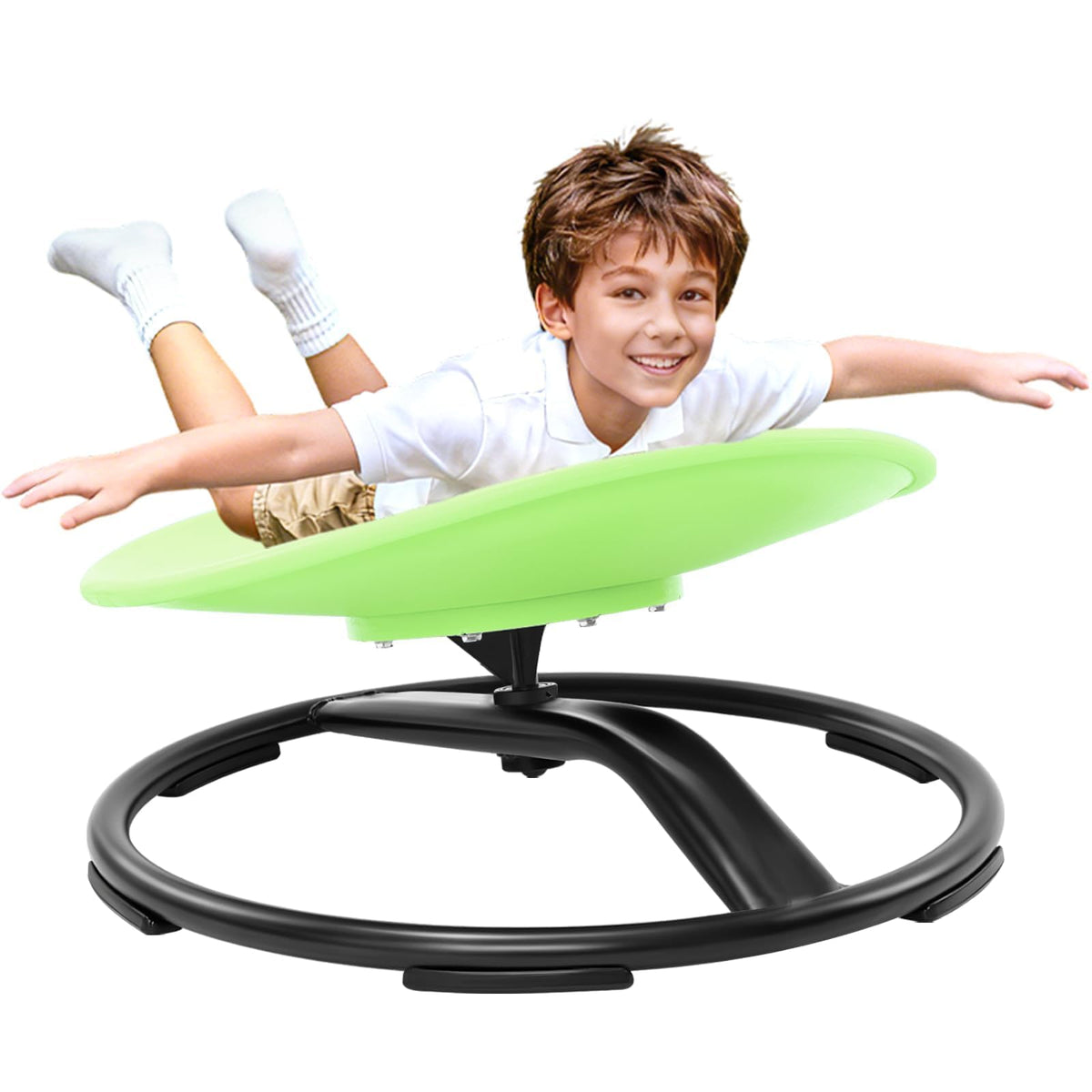 Zhenx Spinning Chair for kids, rotation aids focus and body awareness.