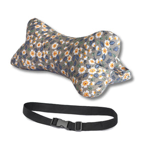 ZHIWEIKJ dog bone travel pillow with removable cover for easy cleaning and on-the-go comfort