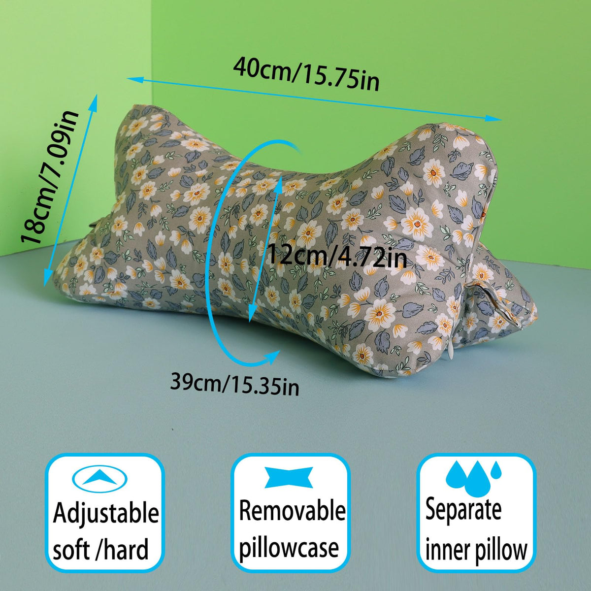 ZHIWEIKJ removable cover for quick cleaning between trips