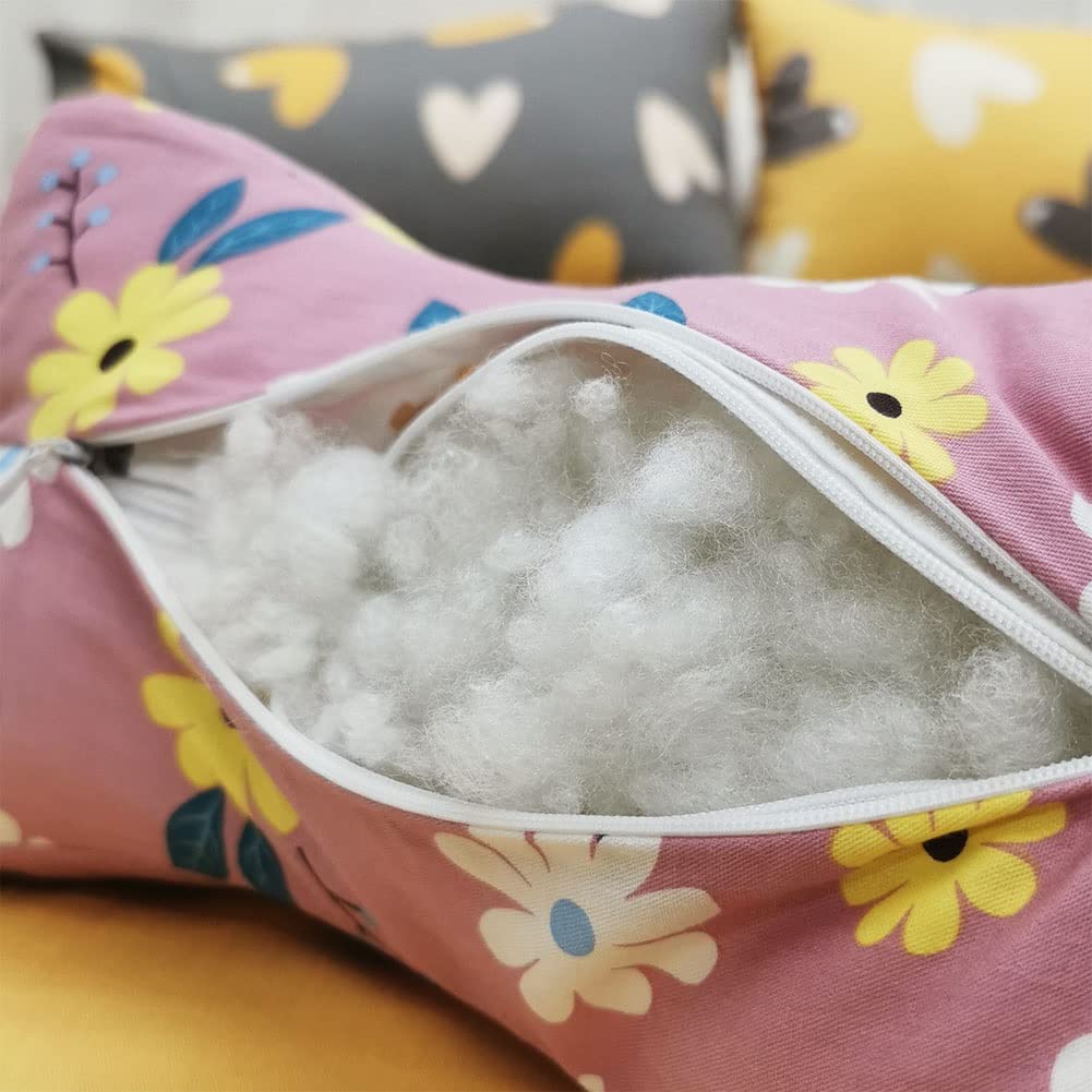 ZHIWEIKJ ergonomic neck-pillow follows natural curve for better posture.