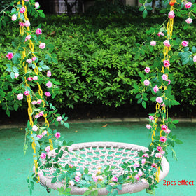 Zhixinyue close-up of pink rose blooms shows lifelike detail for events.