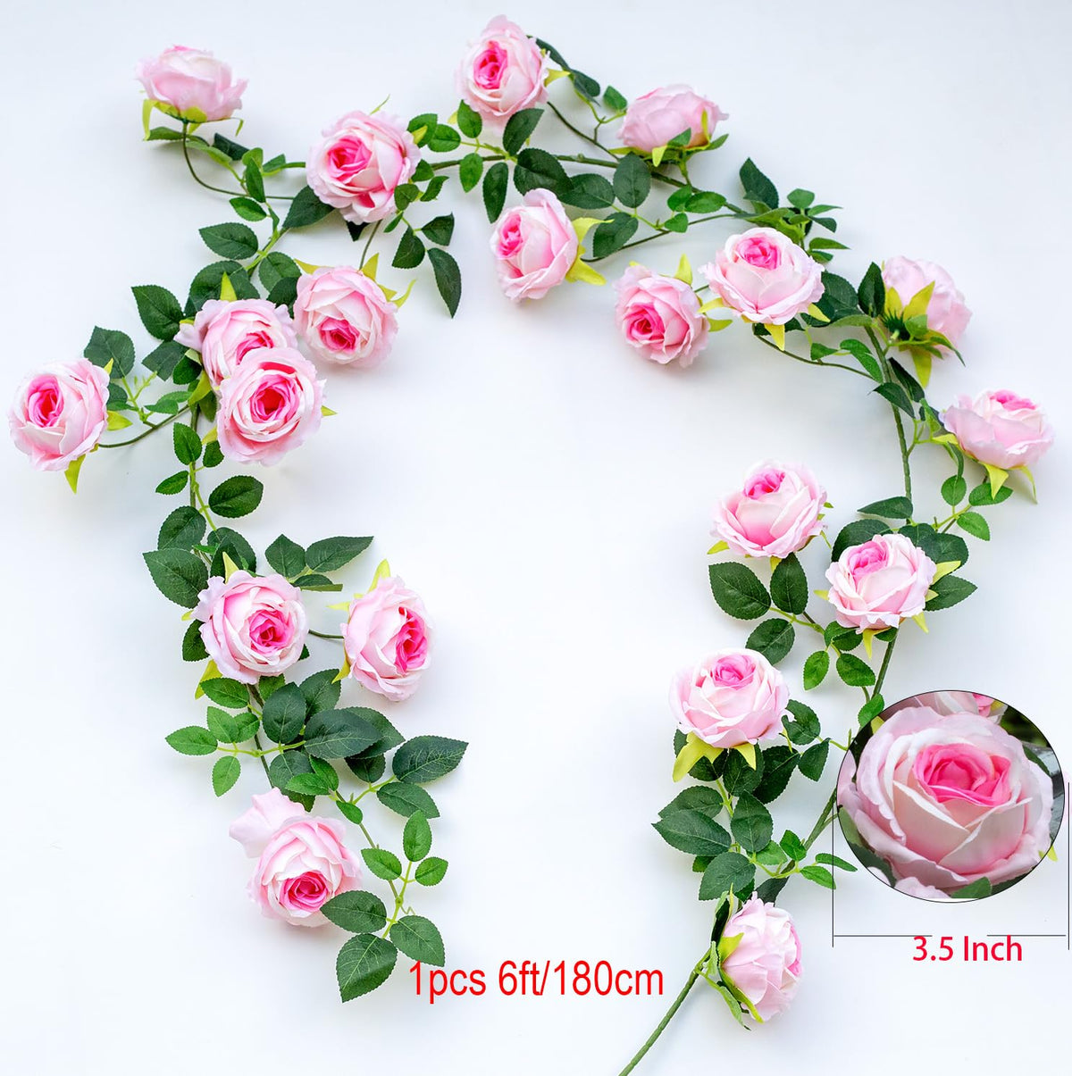 Zhixinyue wedding arch decoration using rose garland to frame vows.
