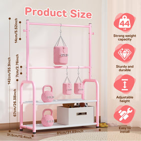 ZHKINGGS playroom or nursery setup for easy closet organization.