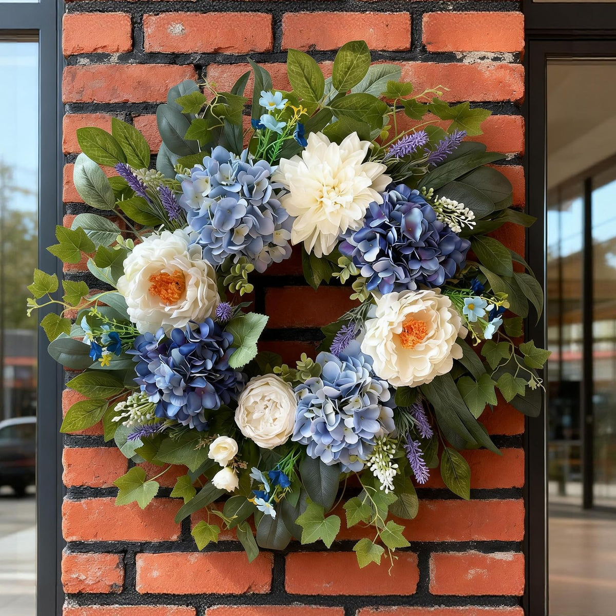 Zhoree wreath suitable for bridal showers and floral decor