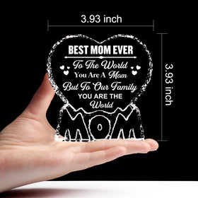 ZHSHWAT Valentines anniversary crystal present symbolizes enduring love.