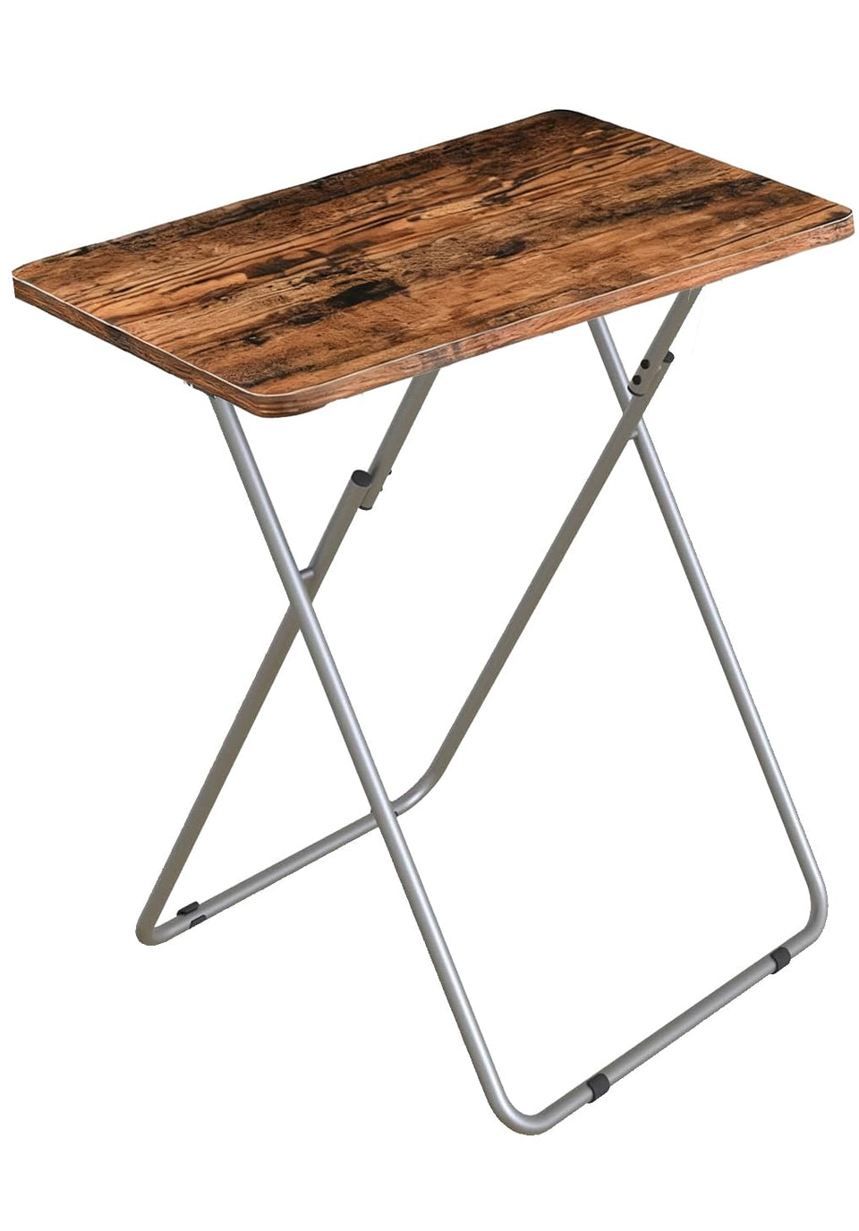 ZHUJERRY Tv Tray folding table in yellow brown on sofa enhances snack time