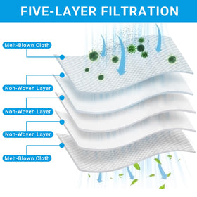 Zibopon Y11 dust bags featuring automatic sealing for tidy disposal.
