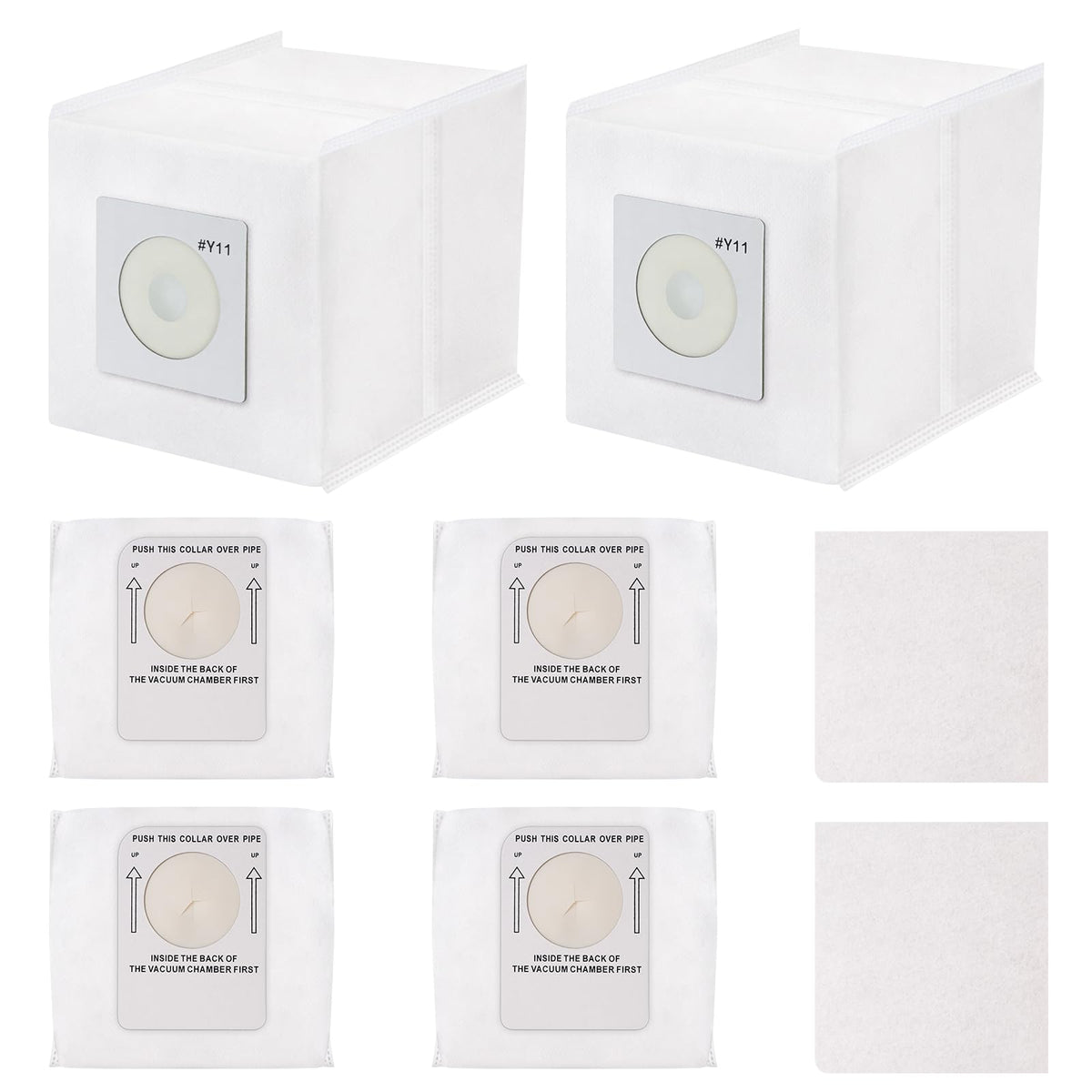 Zibopon Y11 dust bags pack for everyday debris collection.