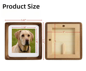 Grooved backplane on Zibrelte frame enables secure wall hanging.