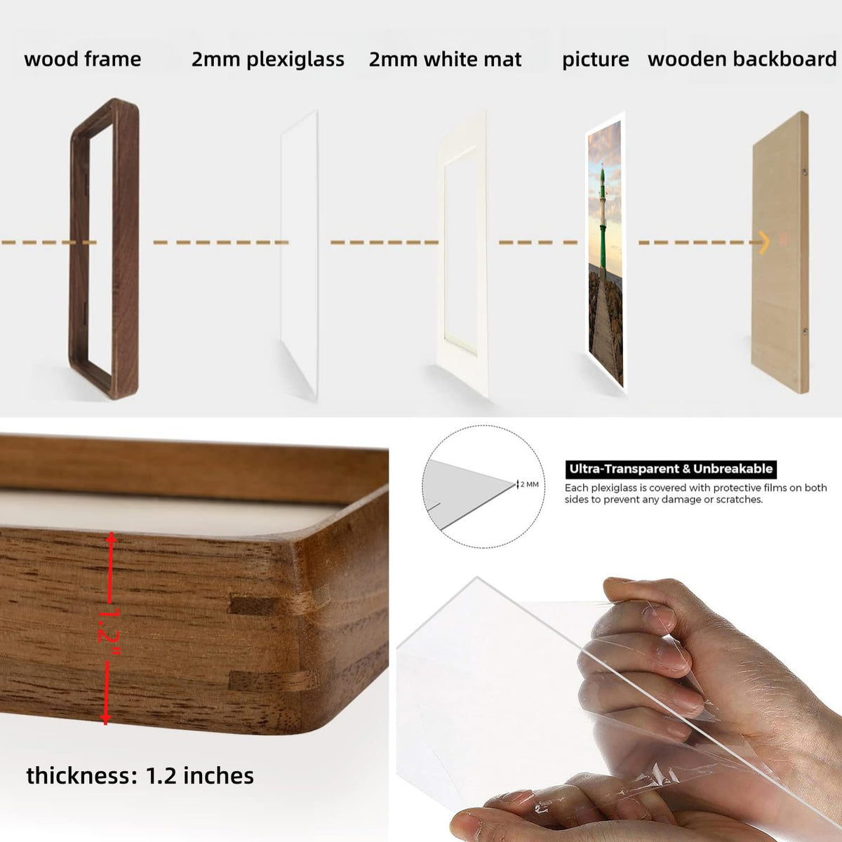 Zibrelte desk stand and wall hardware offer versatile display options