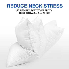 Zibroges side-sleeper pillow support for proper alignment.
