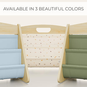 ZICOTO 15-20 book capacity helps keep favorites organized and within reach.