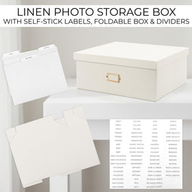 ZICOTO 1700-photo capacity keeps large collections neatly organized.
