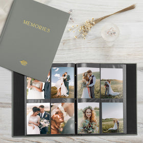 ZICOTO album capacity of 256 photos, ample space for memories.