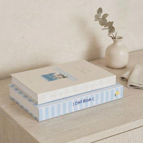 ZICOTO Beautiful Decorative Books Set adds coastal charm to your coffee table.