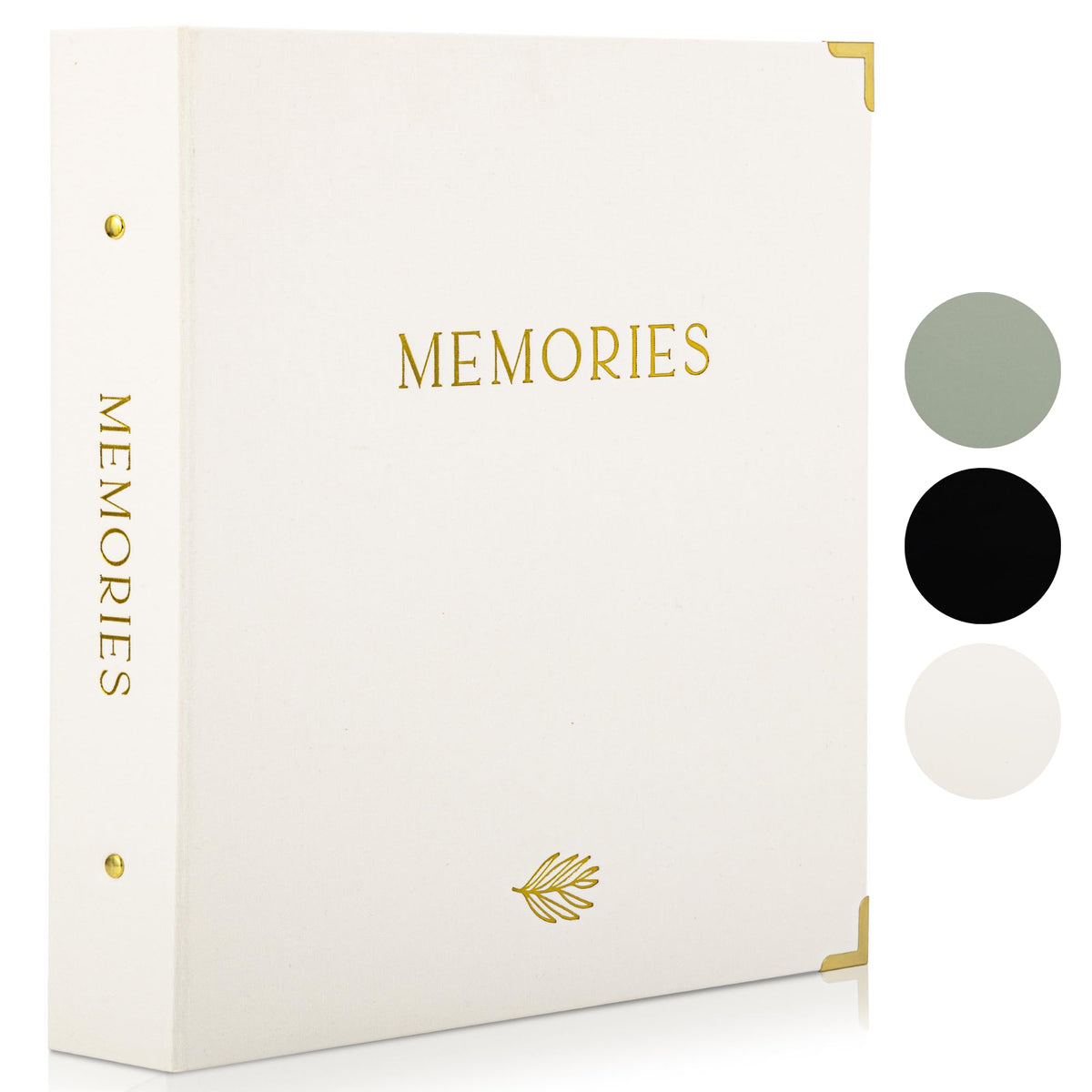 ZICOTO linen photo album cover protecting 4x6 memories with style