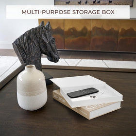 ZICOTO decorative books showcase elegant covers and modern lettering for stylish shelving