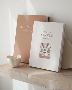 ZICOTO nesting decor books provide space-efficient display.
