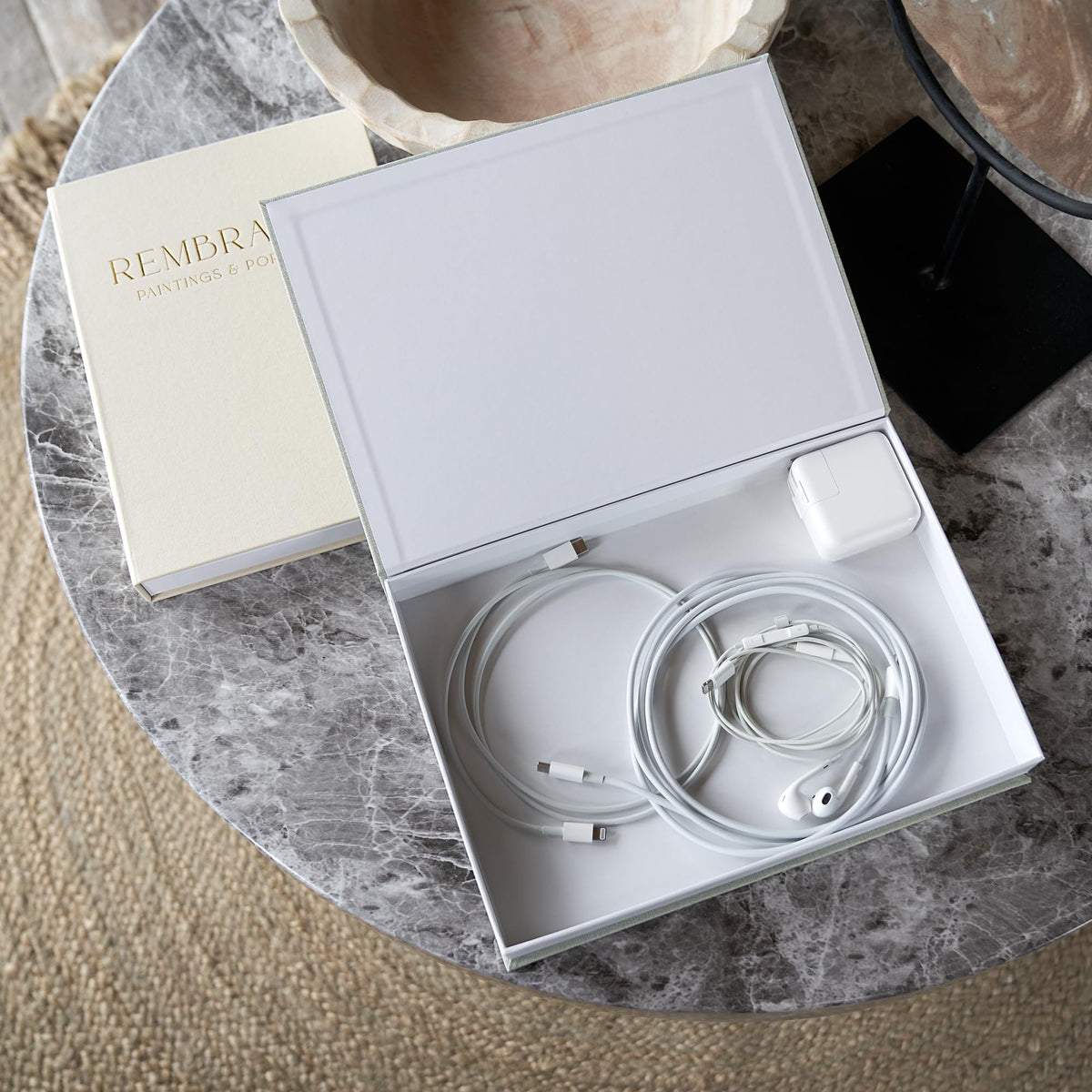 ZICOTO decorative linen book cover detail with elegant gold lettering.