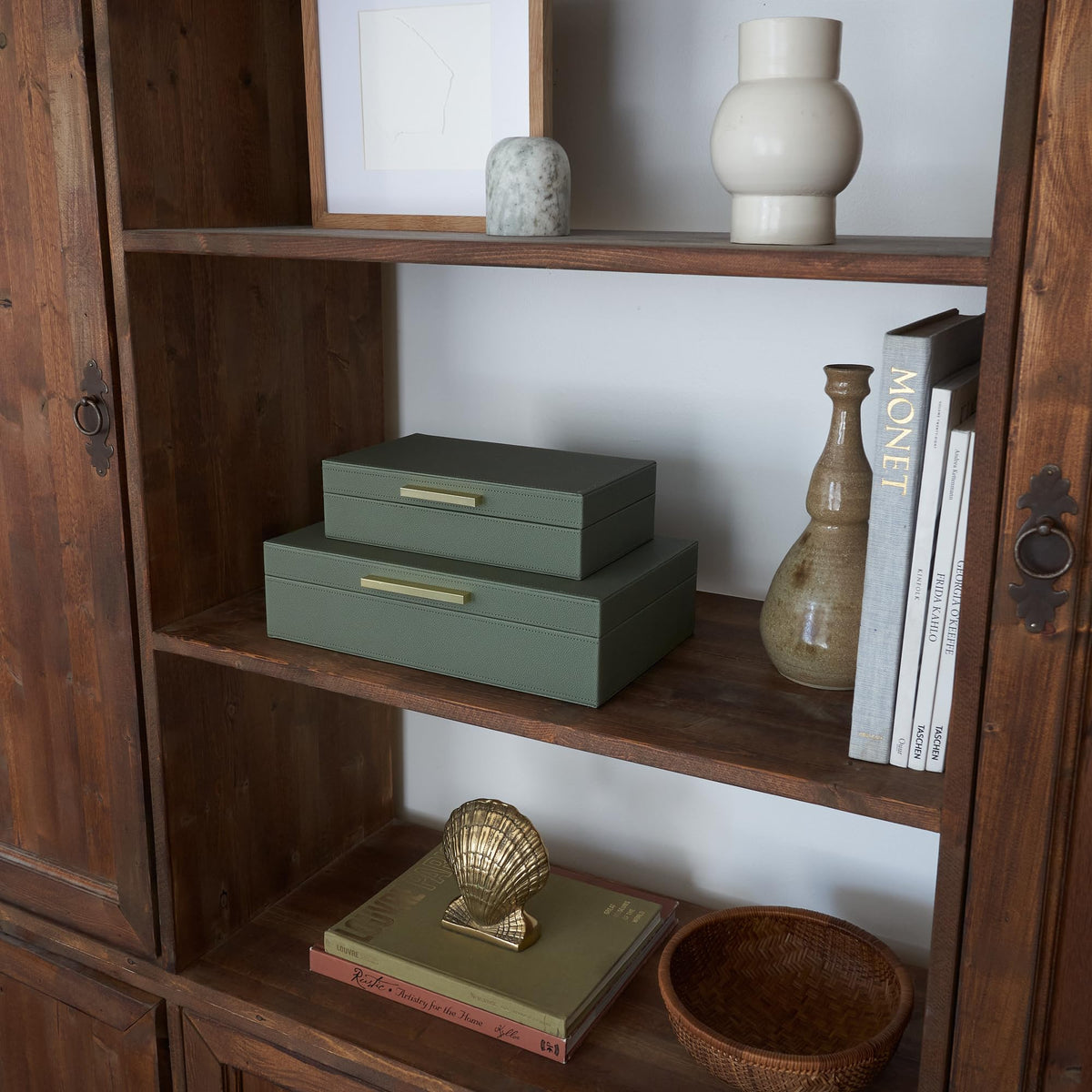 ZICOTO decorative storage boxes large with lids for bigger keepsakes