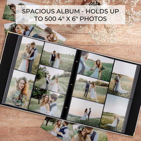 ZICOTO album edges and foil lettering add premium display appeal