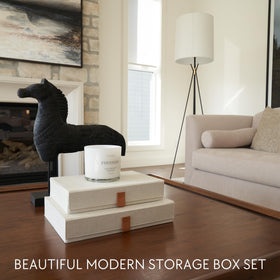 ZICOTO large photo box stores albums and keepsakes securely.