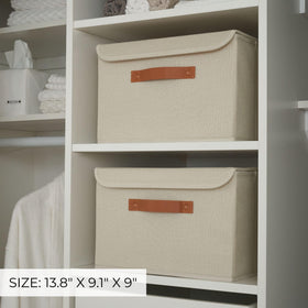 ZICOTO memory box with lid stores keepsakes safely while blending with decor.