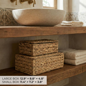 ZICOTO memory box with lid for photos and keepsakes
