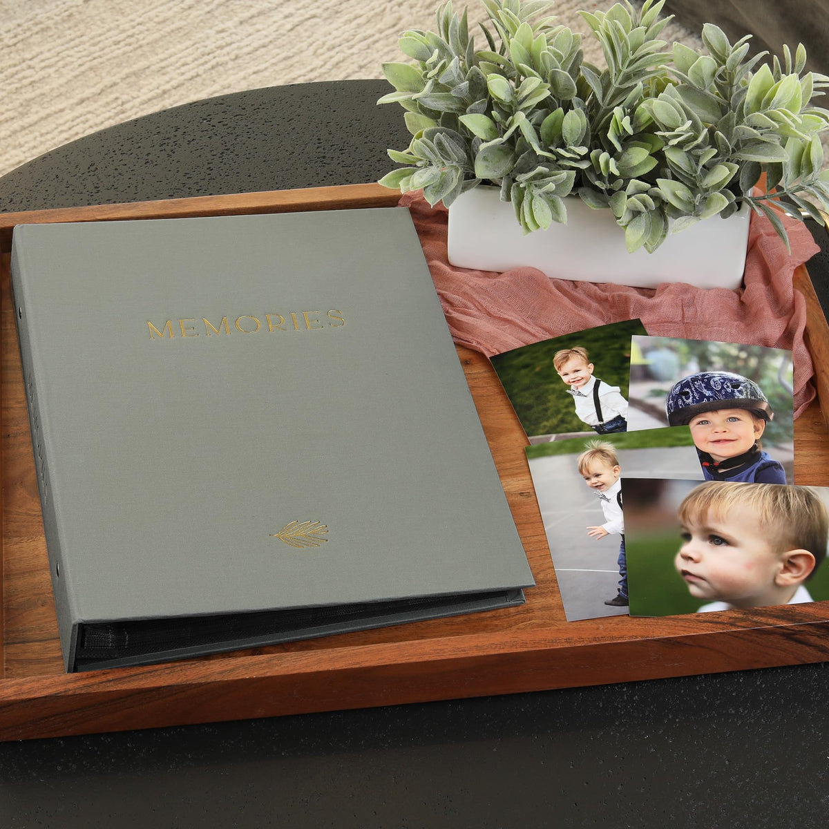 ZICOTO modern sage color scheme complements any decor and shelf space.