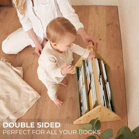 ZICOTO nursery playroom book shelf creates a cozy reading nook in any space.