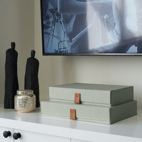 ZICOTO portable memory box set easy to move between rooms