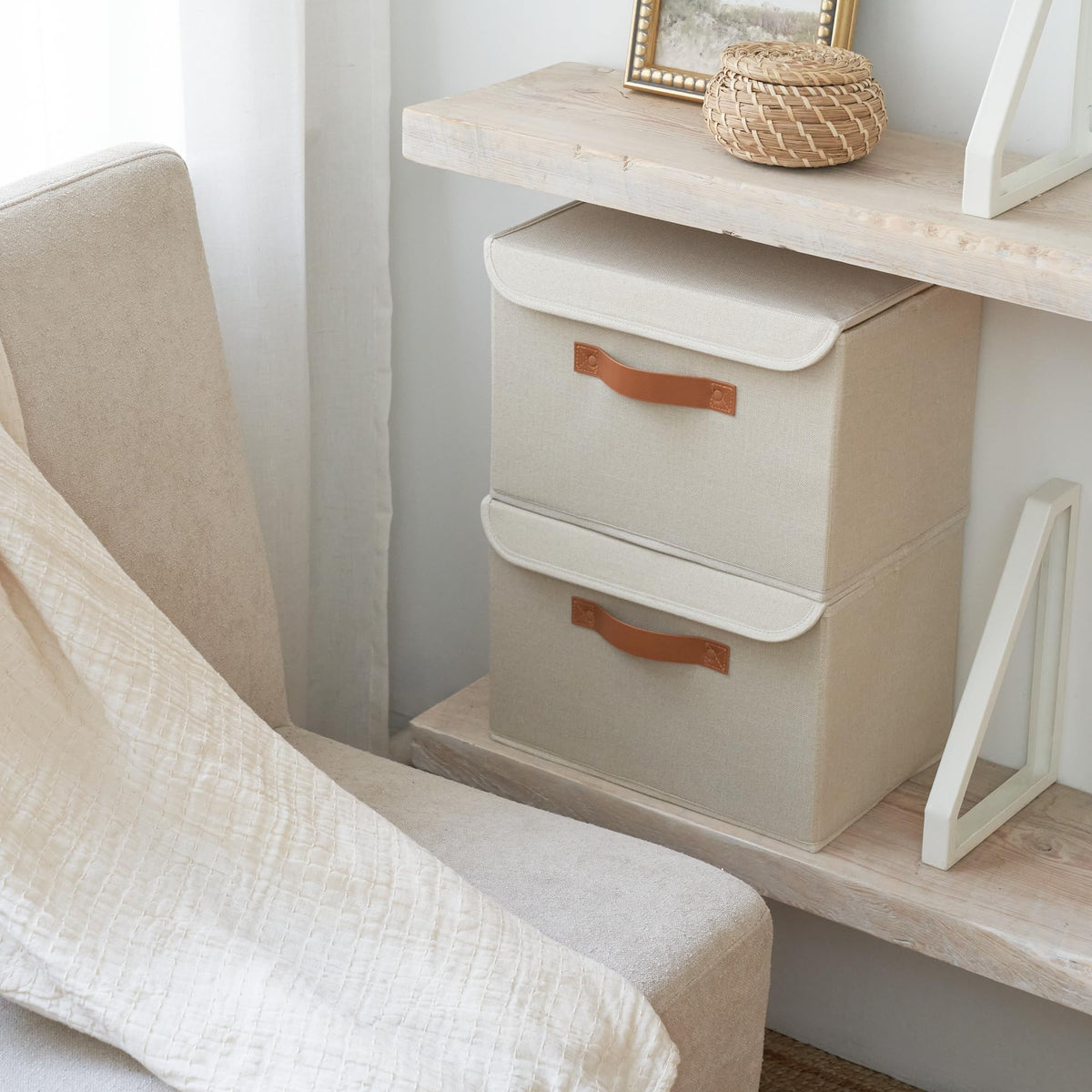 ZICOTO PP board construction keeps its shape for sturdy storage.