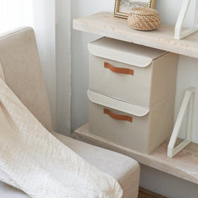 ZICOTO PP board construction keeps its shape for sturdy storage.